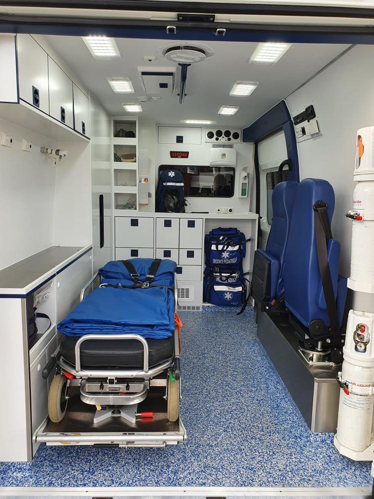 interieur ambulance